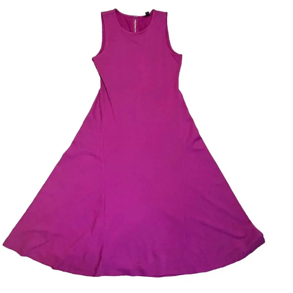 Ann Taylor NWT pink/puple midi flowy sundress size S - Picture 6 of 11
